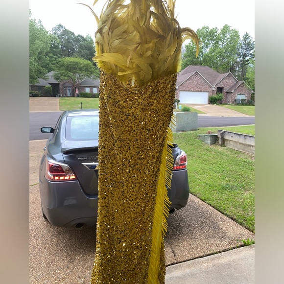 Fashion Nova Luxe Velvet Sequin Maxi Dress - Picture 5 of 15